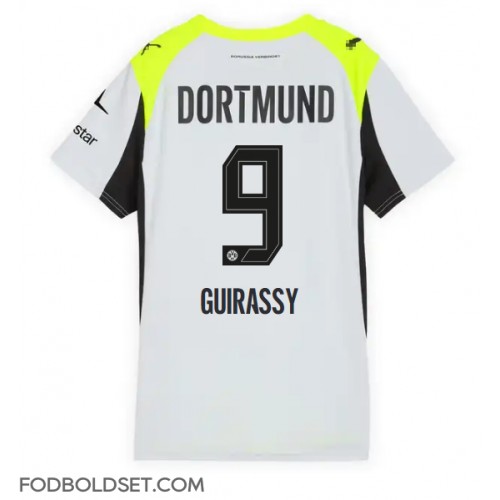 Borussia Dortmund Serhou Guirassy #9 Udebanetrøje Dame 2025-26 Kortærmet